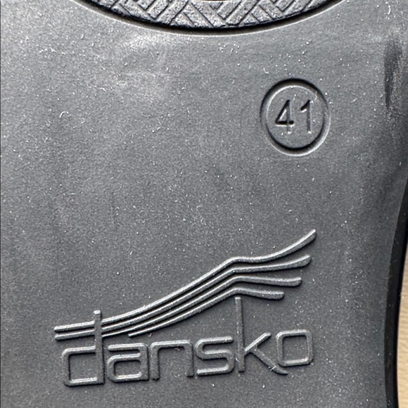 Dansko Oksana Black Leather & Patent Loafers Shoes. Size 41 (10.5-11) - Picture 10 of 12